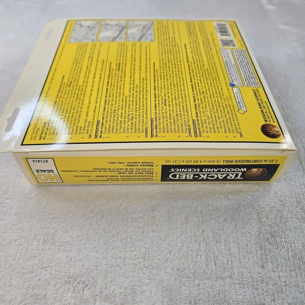 Woodland Scenics HO Scale Track-Bed 24' Continuous Roll #ST1474